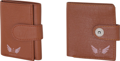 

Martell Men Brown Artificial Leather Wallet(4 Card Slots)