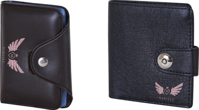 

Martell Men Black Artificial Leather Wallet(6 Card Slots), Brown