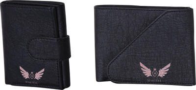 

Martell Men Black Artificial Leather Wallet(4 Card Slots)