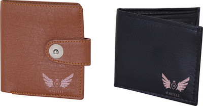 

Martell Men Black Artificial Leather Wallet(4 Card Slots), Brown