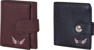 

Martell Men Black Artificial Leather Wallet(4 Card Slots), Brown