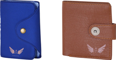 

Martell Men Brown Artificial Leather Wallet(6 Card Slots), Blue