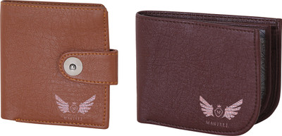

Martell Men Brown Artificial Leather Wallet(4 Card Slots)