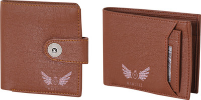 

Martell Men Brown Artificial Leather Wallet(4 Card Slots)
