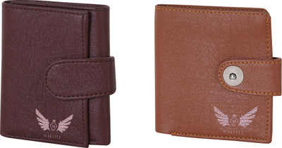 

Martell Men Brown Artificial Leather Wallet(4 Card Slots)