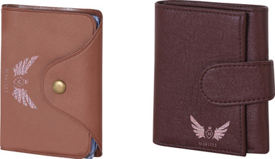 

Martell Men Brown Artificial Leather Wallet(6 Card Slots)