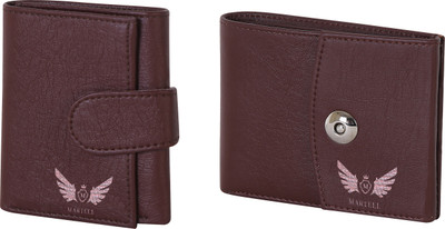 

Martell Men Brown Artificial Leather Wallet(4 Card Slots)