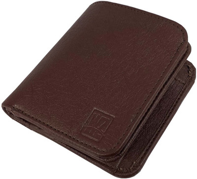 

Wenzest Men Brown Artificial Leather Wallet(5 Card Slots)