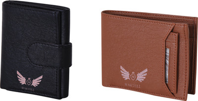 

Martell Men Brown Artificial Leather Wallet(4 Card Slots), Black