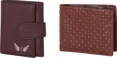 

Martell Men Brown Artificial Leather Wallet(4 Card Slots)