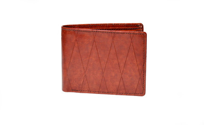 

sceva Men Brown Genuine Leather Wallet(6 Card Slots)