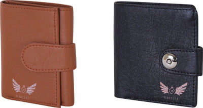 

Martell Men Black Artificial Leather Wallet(4 Card Slots), Brown