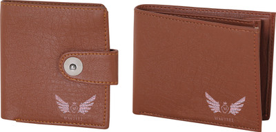 

Martell Men Brown Artificial Leather Wallet(4 Card Slots)