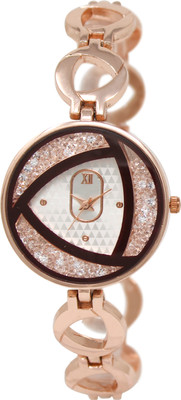 

Shocknshop WH238 Analog Rose Gold Diamond Dial Girls Bracelet Watch - For Women