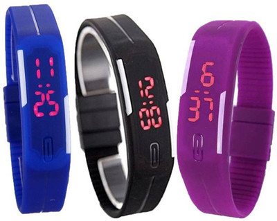 

Fashion Gateway LED Digital band watch PK-154 (for all age group) Watch - For Boys & Girls