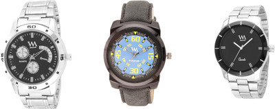 

Watch Me AWC-010-011-016-BK Watch - For Men
