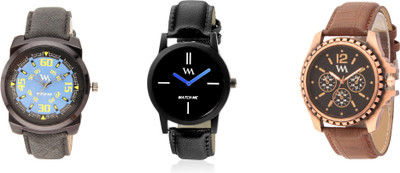 

Watch Me AWC-008-016-BK-WMC-002 Watch - For Men