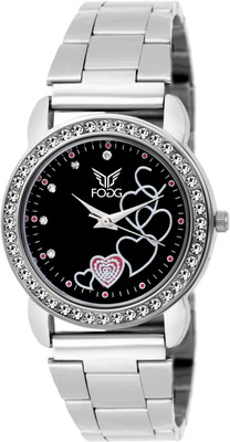 

Fogg 14002-BK-CK Modish Watch - For Women