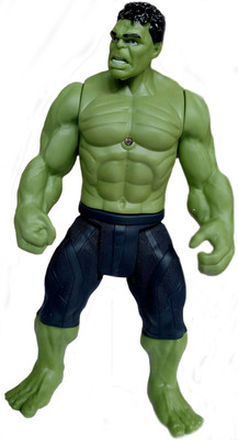 

Speoma GREEN HULK MAN Avengers Super Hero Action Figure TOYS for Kids with Led Lighting(Multicolor)