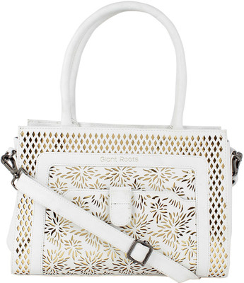 

Giant Roots Women's Top-Handle/Shoulder Handbag Shoulder Bag(White, 12 L)