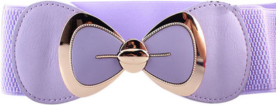 BLINGG Women Purple Synthetic Belt