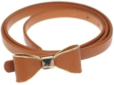 

BLINGG Women Tan Synthetic Belt