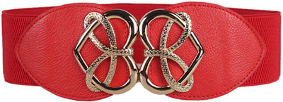 

BLINGG Women Red Synthetic Belt
