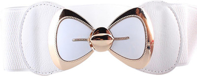 

BLINGG Women White Synthetic Belt