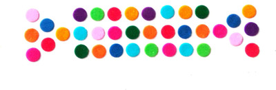 

Shri Ji Collection Multicolor Round Bindi Forehead Multicolor Bindis(Fancy)