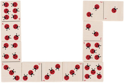 

Goki Domino Game, Lady Birds Board Game