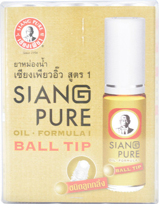 

Siang Pure Oil Formula I Ball Tip for Insect Bites - 3cc (Pack of 6) Liquid(18 ml)