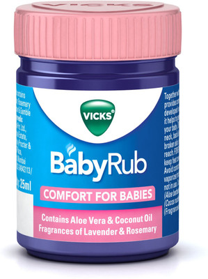 

Vicks Babyrub Comfort for Babies(25 ml)