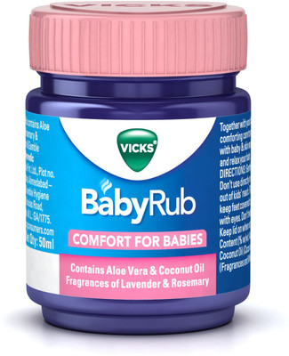 

Vicks Babyrub Comfort for Babies(50 ml)