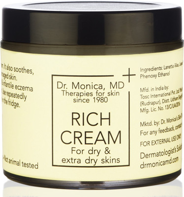 

Dr Monica, MD RICH CREAM : A moisturiser for Extra Dry Skin(80 g)
