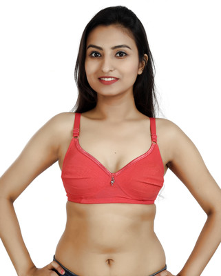 Libra Women T-Shirt Non Padded Bra(Red)