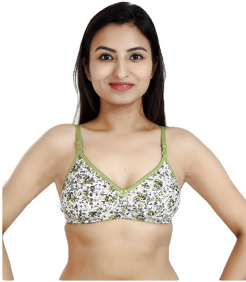 Libra Women Full Coverage Non Padded Bra(Green)
