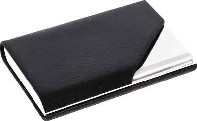 Flipkart SmartBuy |High Quality | Divine Splendid ATM / ID / DEBIT / CREDIT / VISITNG 10 Card Holder(Set of 1, Black)