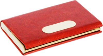 Flipkart SmartBuy |High Quality | Trendy Official ATM / ID / DEBIT / CREDIT / VISITNG 10 Card Holder(Set of 1, Red)