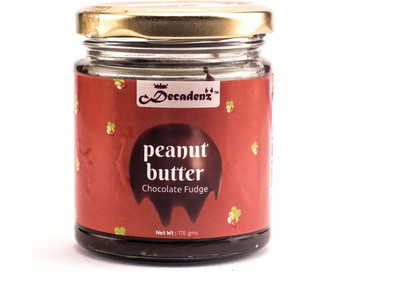

decadenz Peanut butter chocolate fudge jar (175 gms) Fudges(200 g)
