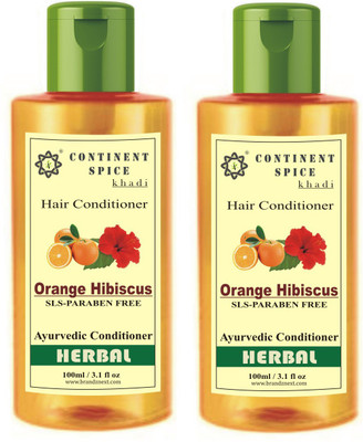 

Continent Spice Khadi Orange Hibiscus Herbal Hair Conditioner - CS682005(200 ml)