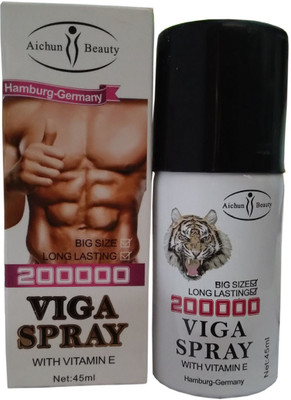 

NightBlue 200000 Viga Spray Long Lasting Desensitizing Body Spray - For Men(45 ml)
