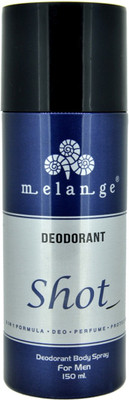 

MELANGE SHOT Body Spray - For Men(150 ml)
