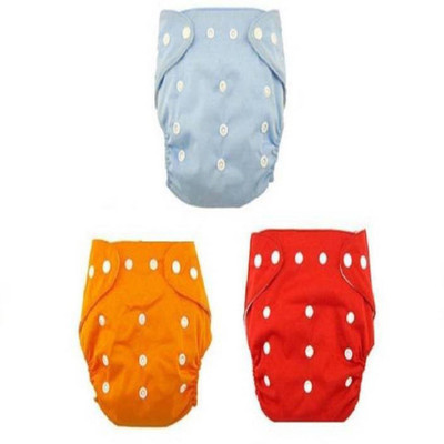 

Chote Janab New Adjustable Reusable Baby Washable Cloth Diaper Paints - New Born(3 Pieces)