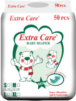 

Extra Care Extra Absorb Diaper Pants - M(50 Pieces)