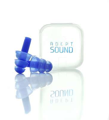 

QUINERGYS ® Tufts Blue - Silicone Outdoor Diving Sports Nose Clip Earplugs Swim Protector Ear Plug & Nose Clip(Blue)