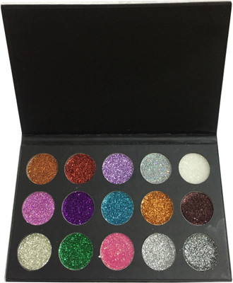 

LUV-LI 15 SHADES GLITTER EYESHADOW 20 g(MULTICOLOR)