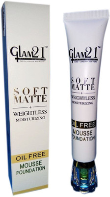 

Glam 21 Soft Matte Weightless Moisturizing Oil Free Mousse Foundation(Natural Beige)