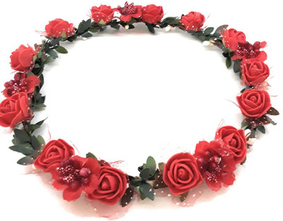 

GiftsBouquet Tiara Head Band(Red)