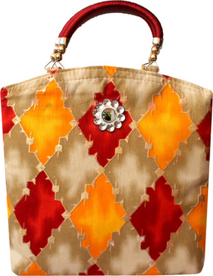 

Milan's creation Hand-held Bag(Maroon)