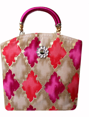 

Milan's creation Hand-held Bag(Pink)